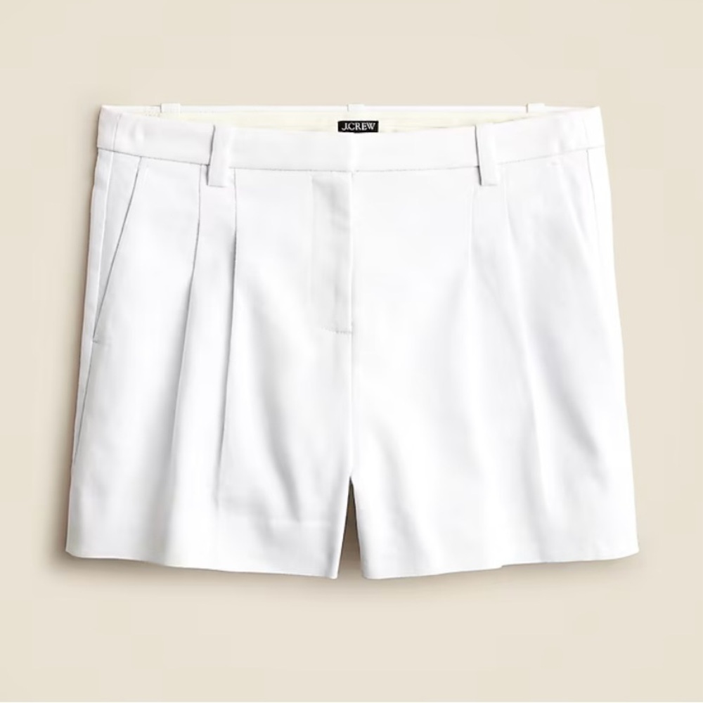 J.Crew Lucia White Shorts